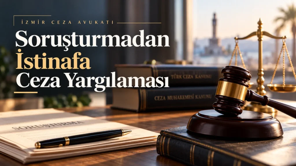 Soruşturmadan İstinafa Ceza Yargılaması