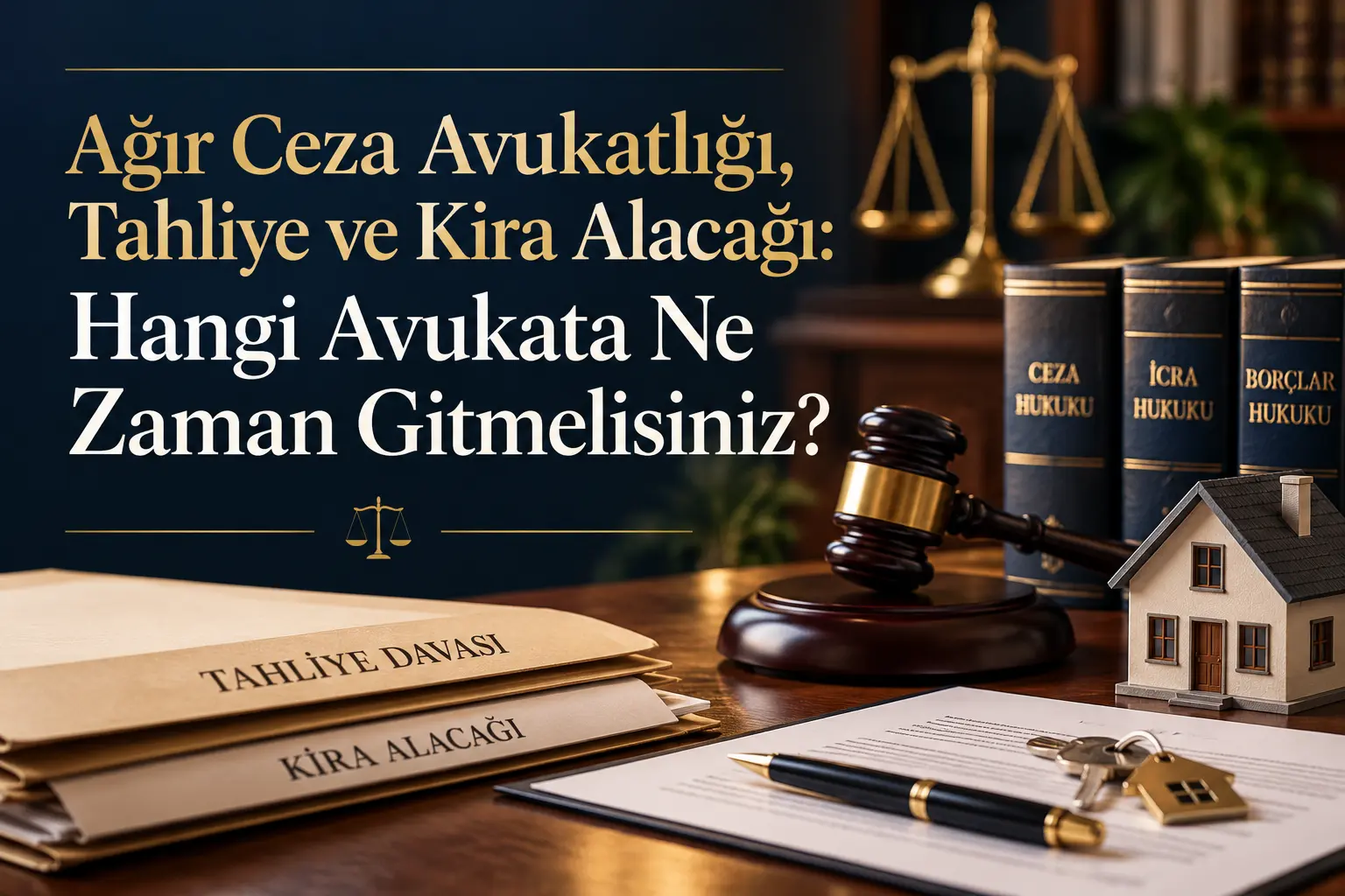 ağır ceza tahliye davaları