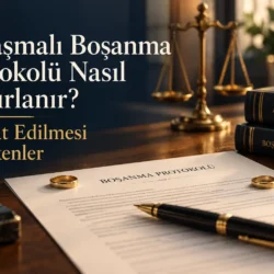 anlaşmalı boşanma protokolü nasıl hazırlanır