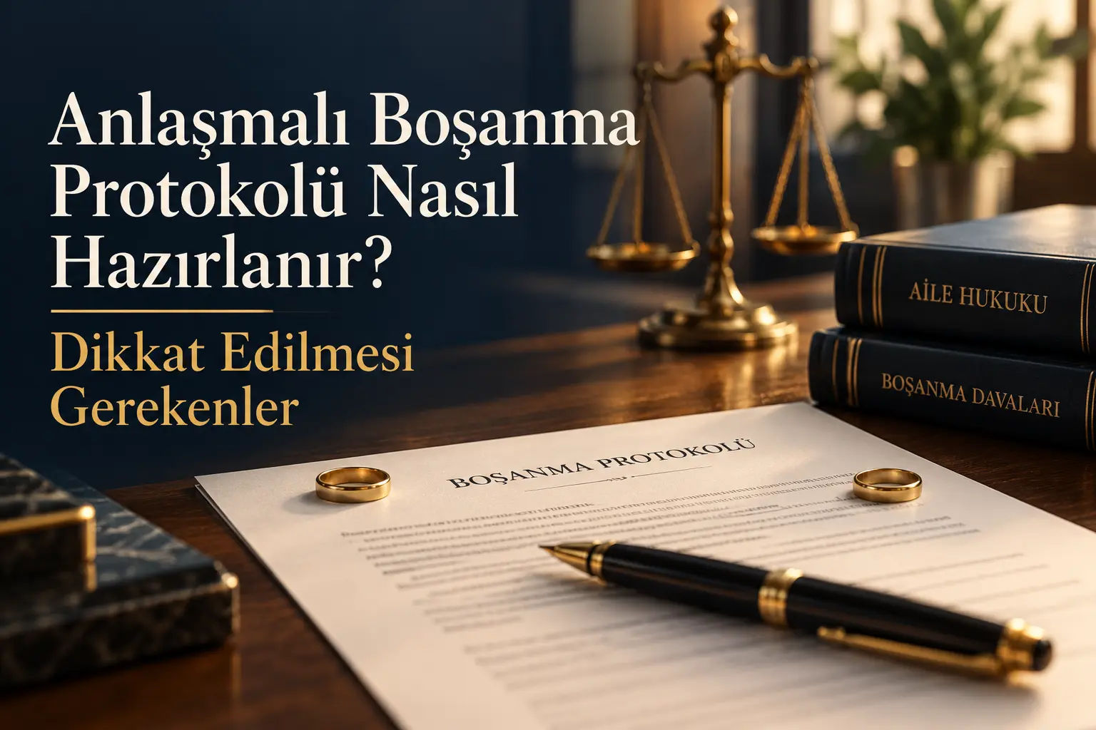 anlaşmalı boşanma protokolü nasıl hazırlanır