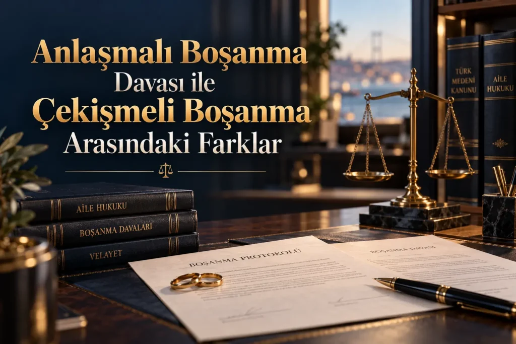 anlaşmalı çekişmeli boşanma farkları