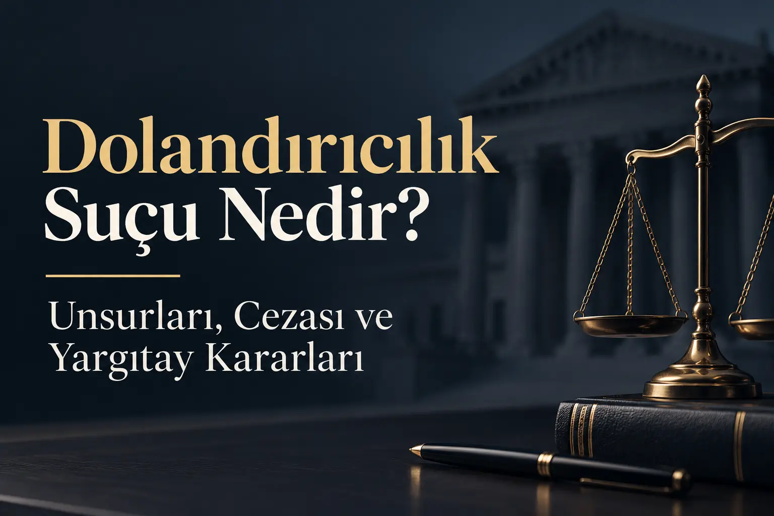 dolandırıcılık suçu nedir