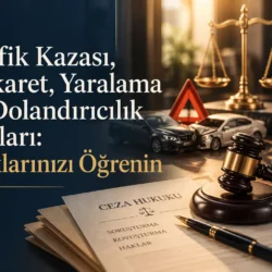 trafik kazası hakaret suçları davası
